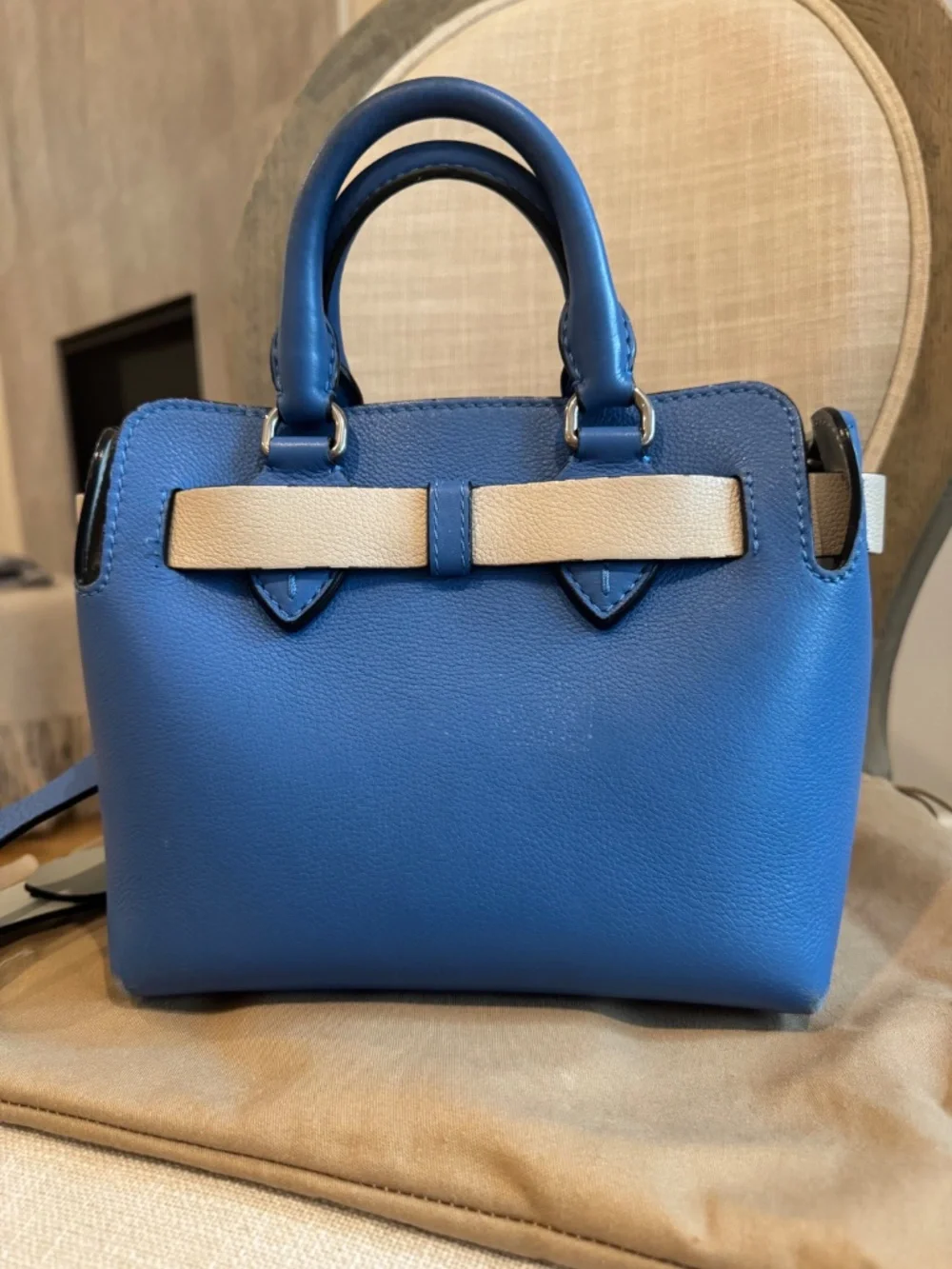 Burberry Hydrangea Blue Baby Belt Bag